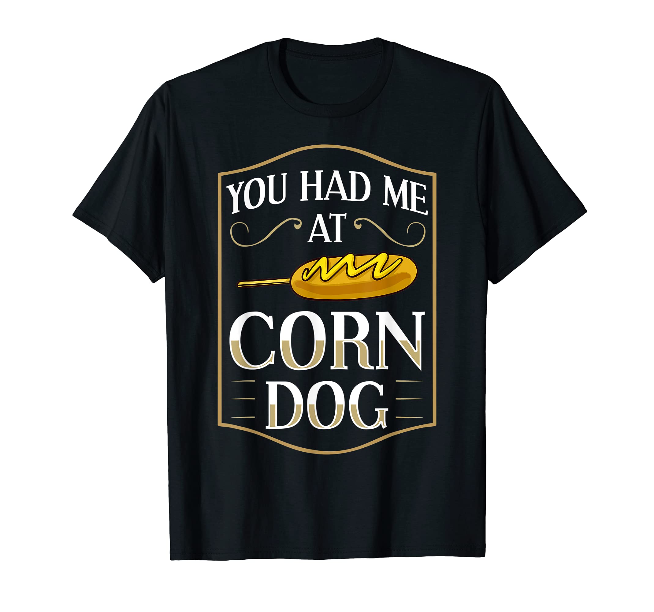 Corn Dog Korean Recipe Mini Cheese Maker T-Shirt, Black