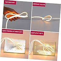 Vista 5 de Uonlytech - Luces de neón de silicona impermeable LED de neón con cuerda de luz flexible para cumpleaños, día de San Valentín, festival, fiesta