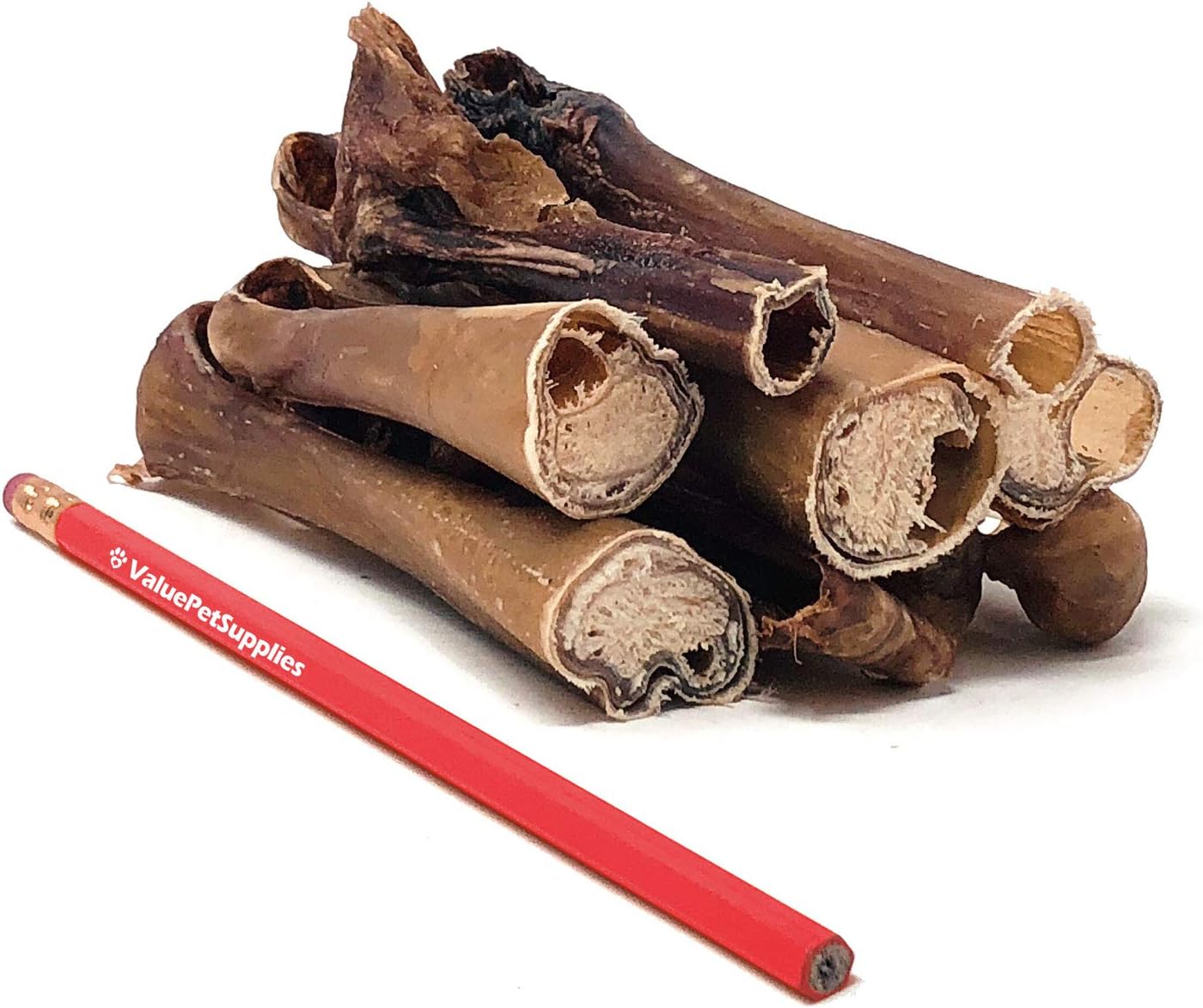ValueBull Bully Stick Bits for Small Dogs, Natural Dog Chews, 10 Pounds Bulk Pack - All Natural, Grass Fed, Single Ingredient, Long Lasting Dog Treats
