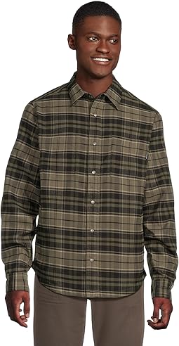 Leaf/Evergreen Plaid