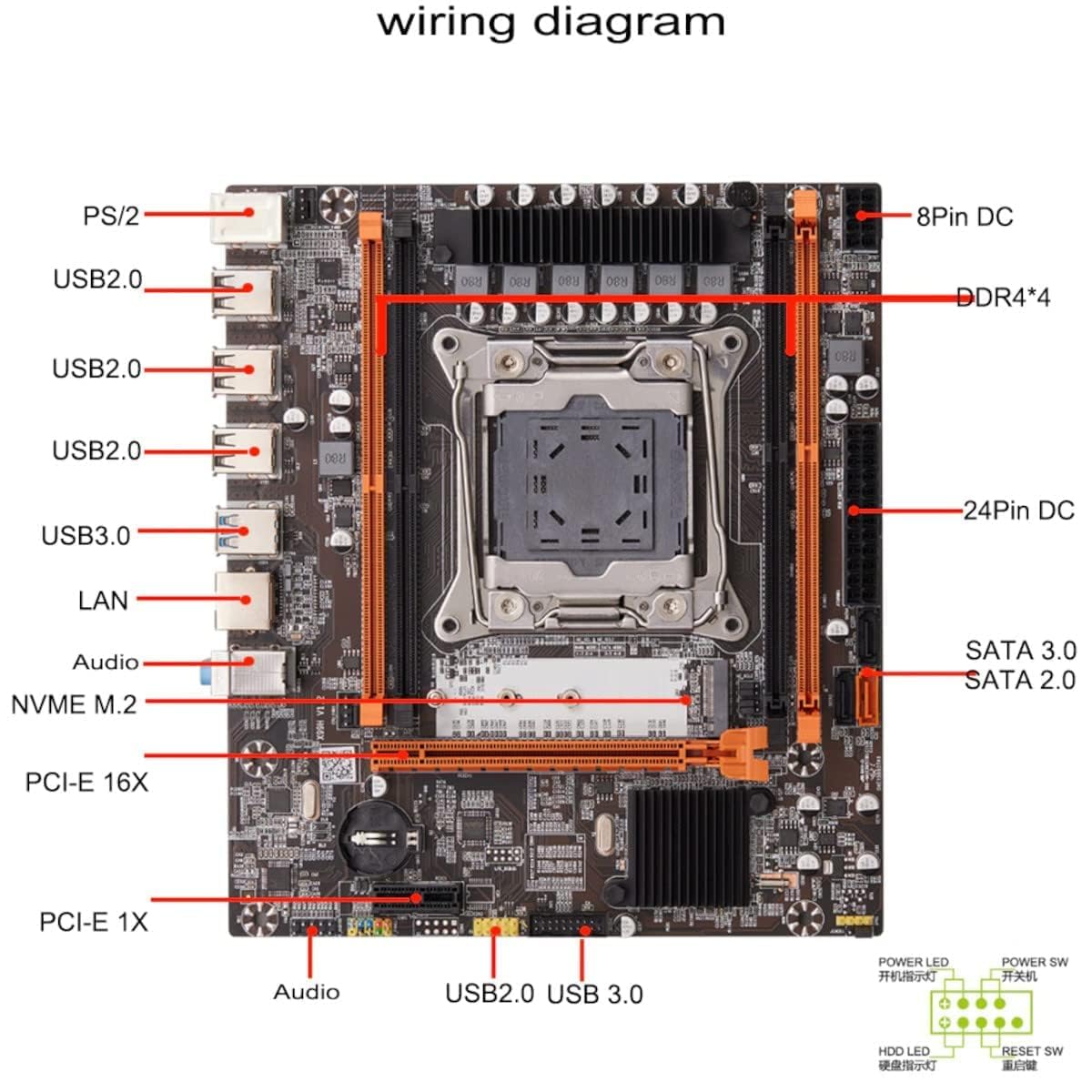 Amazon.in: Buy Rutech X99 E5-2697V3 Motherboard Set with LGA 2011