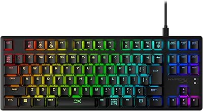 HyperX Alloy Origins Core 赤軸 テンキーレスゲーミングキーボード
