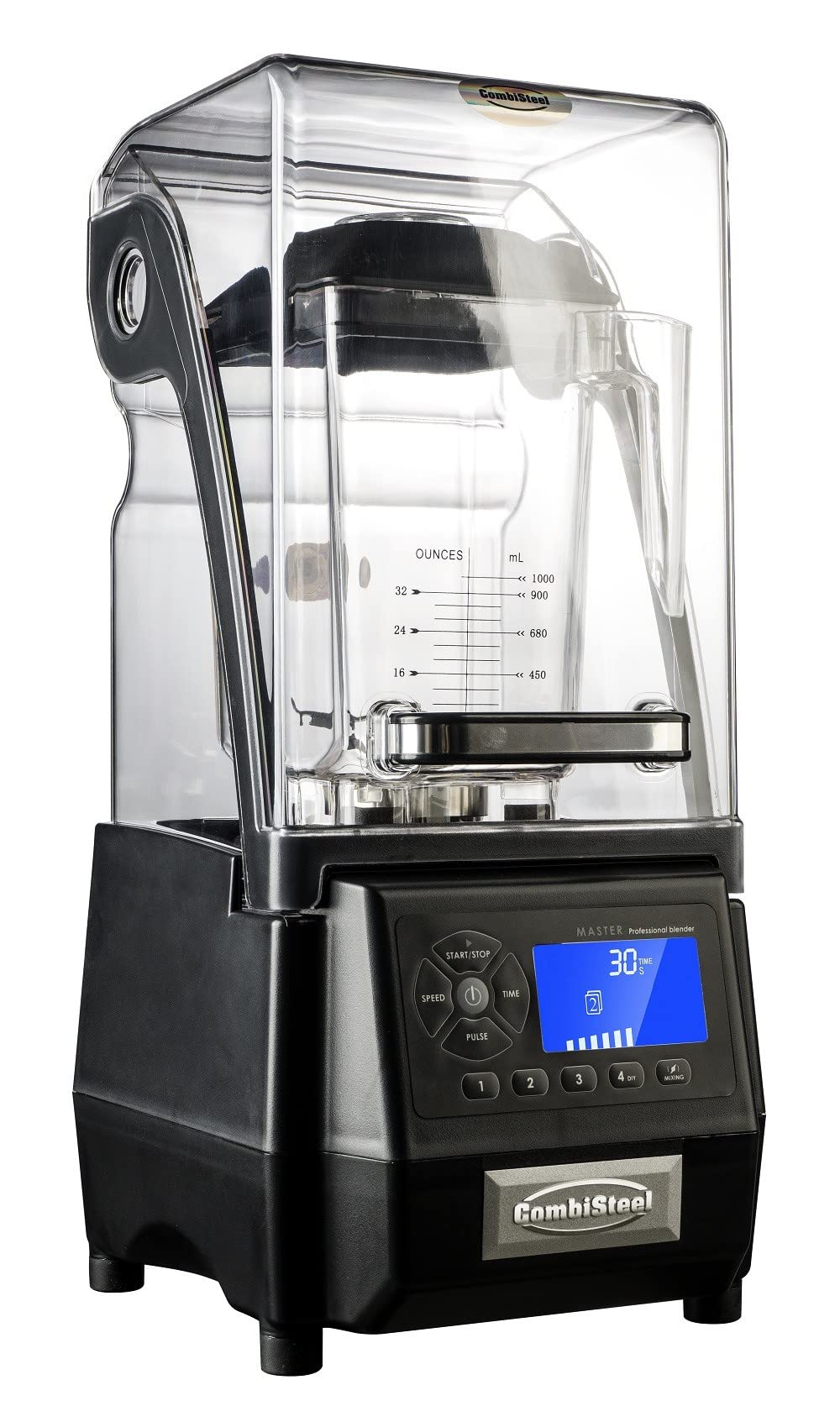 Blender Professionnel avec Amortisseur de Bruit Bol 2 L - Combisteel