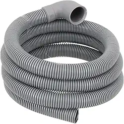 Mangueira Saída Água Máquina De Lavar Universal 2m Metros Cinza