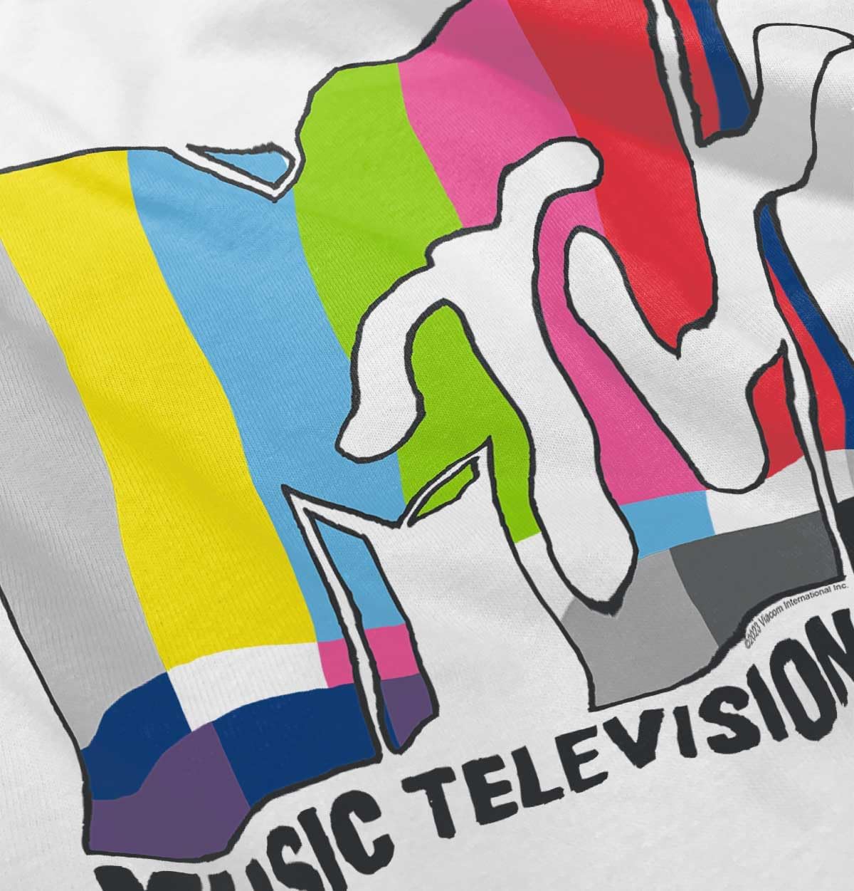 Retro Classic MTV TV Static Logo Toddler Boy Girl T Shirt