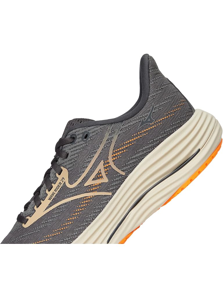 Gray Mizuno Wave Rider 29