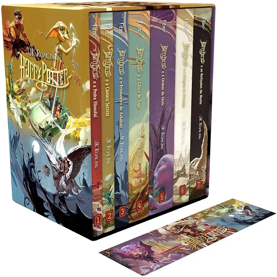 Box Coleção Harry Potteredição Especial 7 Volumes