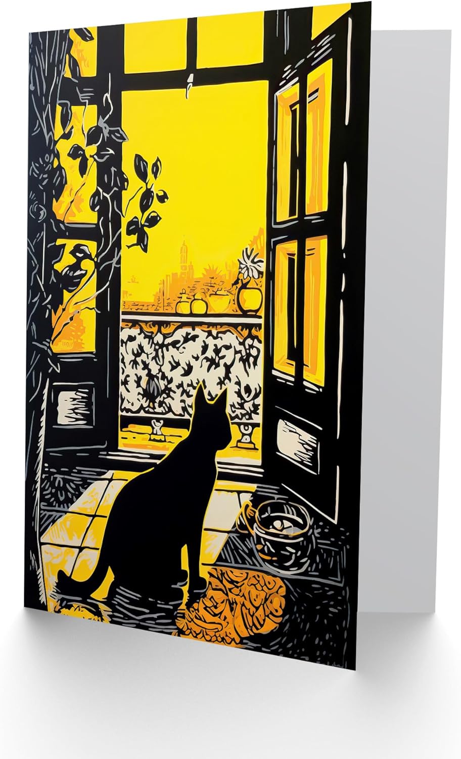 Black Cat Vintage Wiccan Witchy Witch For Him Or Her Man Woman Birthday Thank You Congratulations Blank Art Greeting Card Daf9855f 041f 4587 9404 B098adb7e37e.98e160b4b1d48ece1d05fbc2096ae05c - View #11
