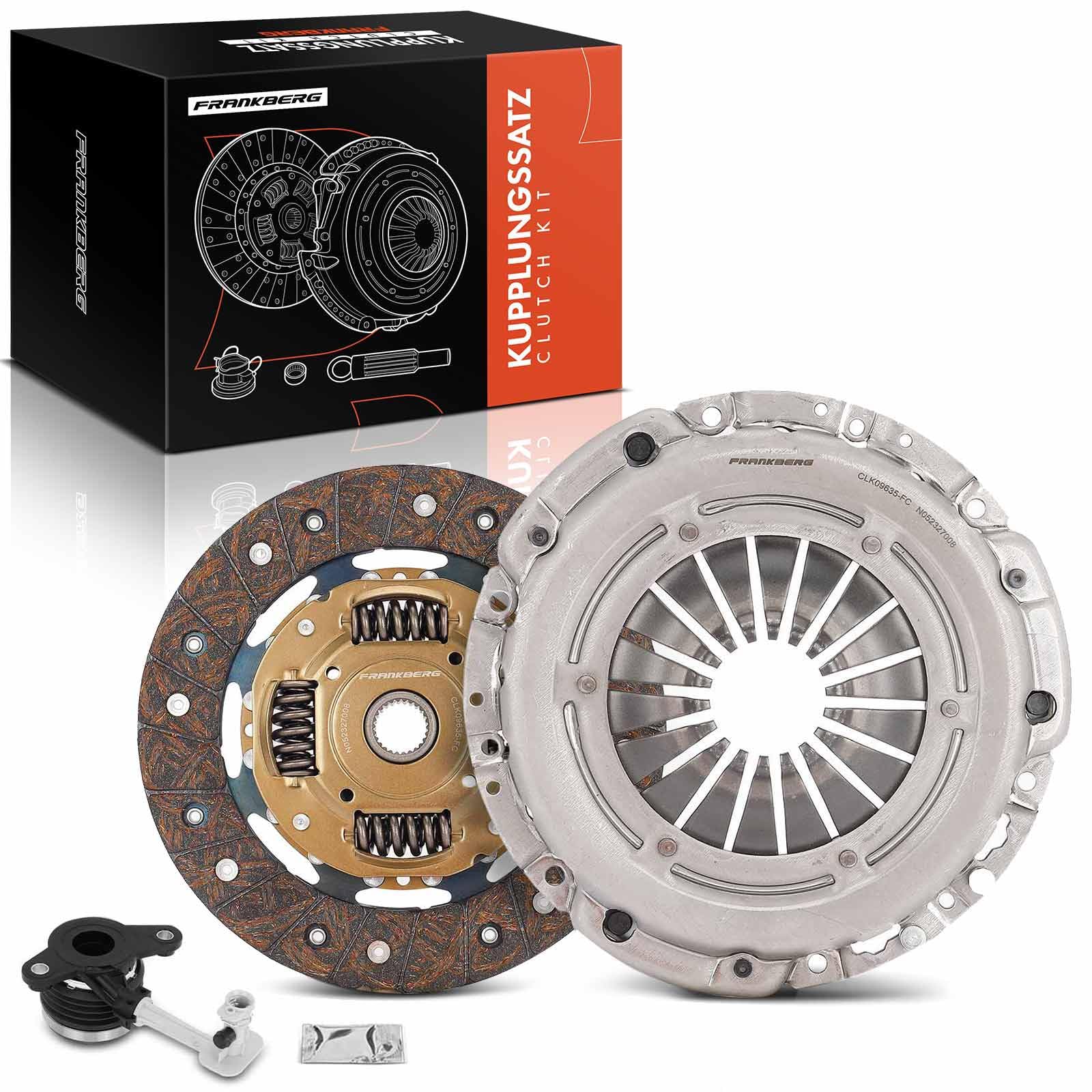 Frankberg Kit de embrague de 26 dientes con grasa sintética 8200335084 | Compatible con: M.e.g.a.n.e II Furgoneta/Combi KM, K.a.n.g.o.o Express FW0/1, M.e.g.a.n.e II Estate KM0/1