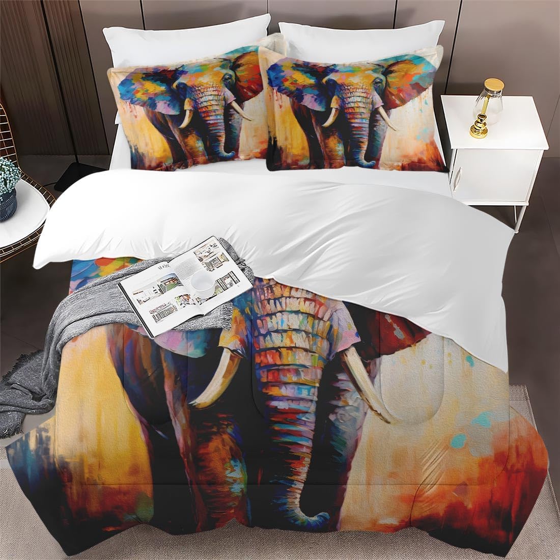 Piecera + 2 Fundas Almohada, Cama King Y 2 Plazas 210*70 Cms | Cuotas