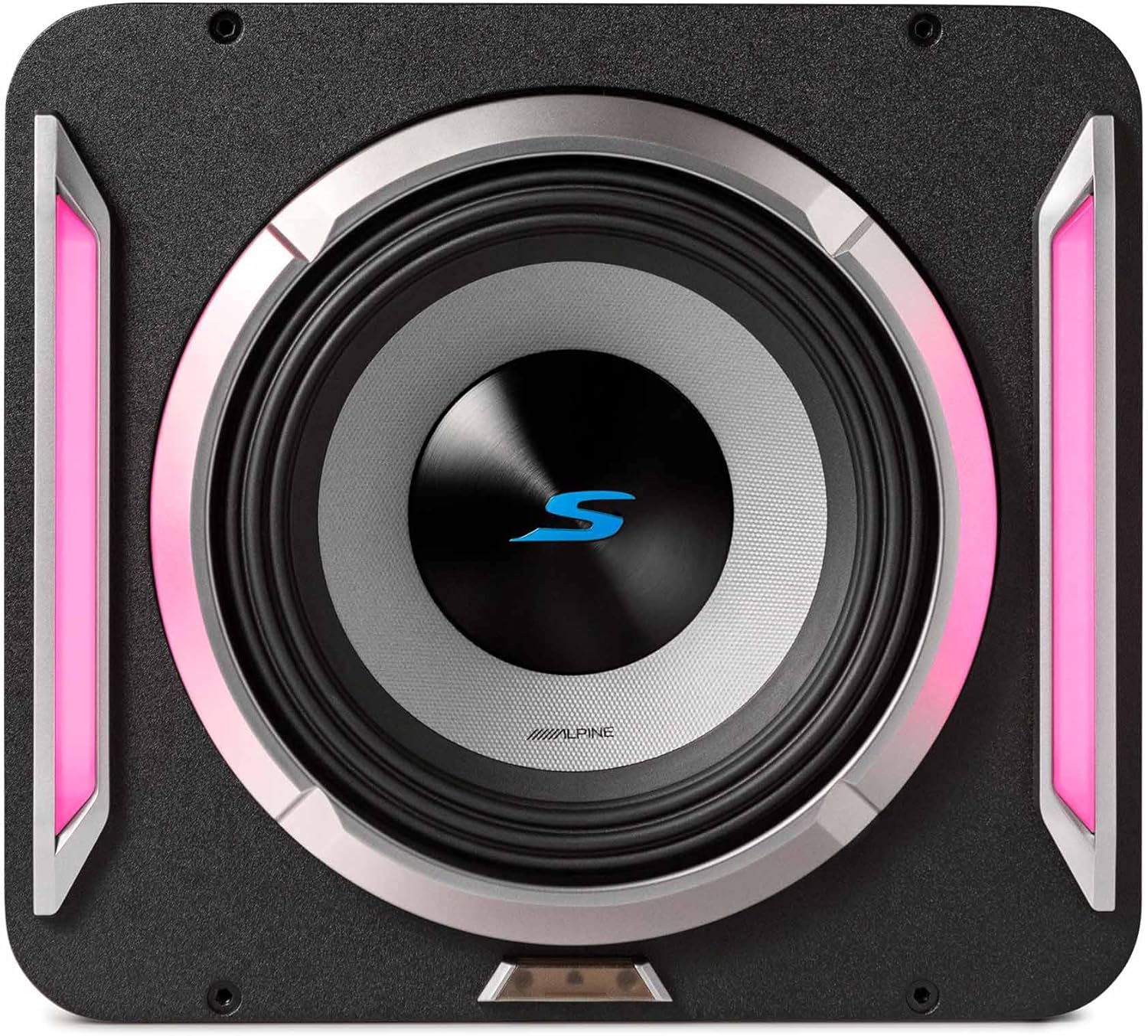Alpine S2-SB10, 10” PrismaLink™ S-Series Subwoofer Enclosure + S-A60M 600W Monoblock Amplifier Bundle