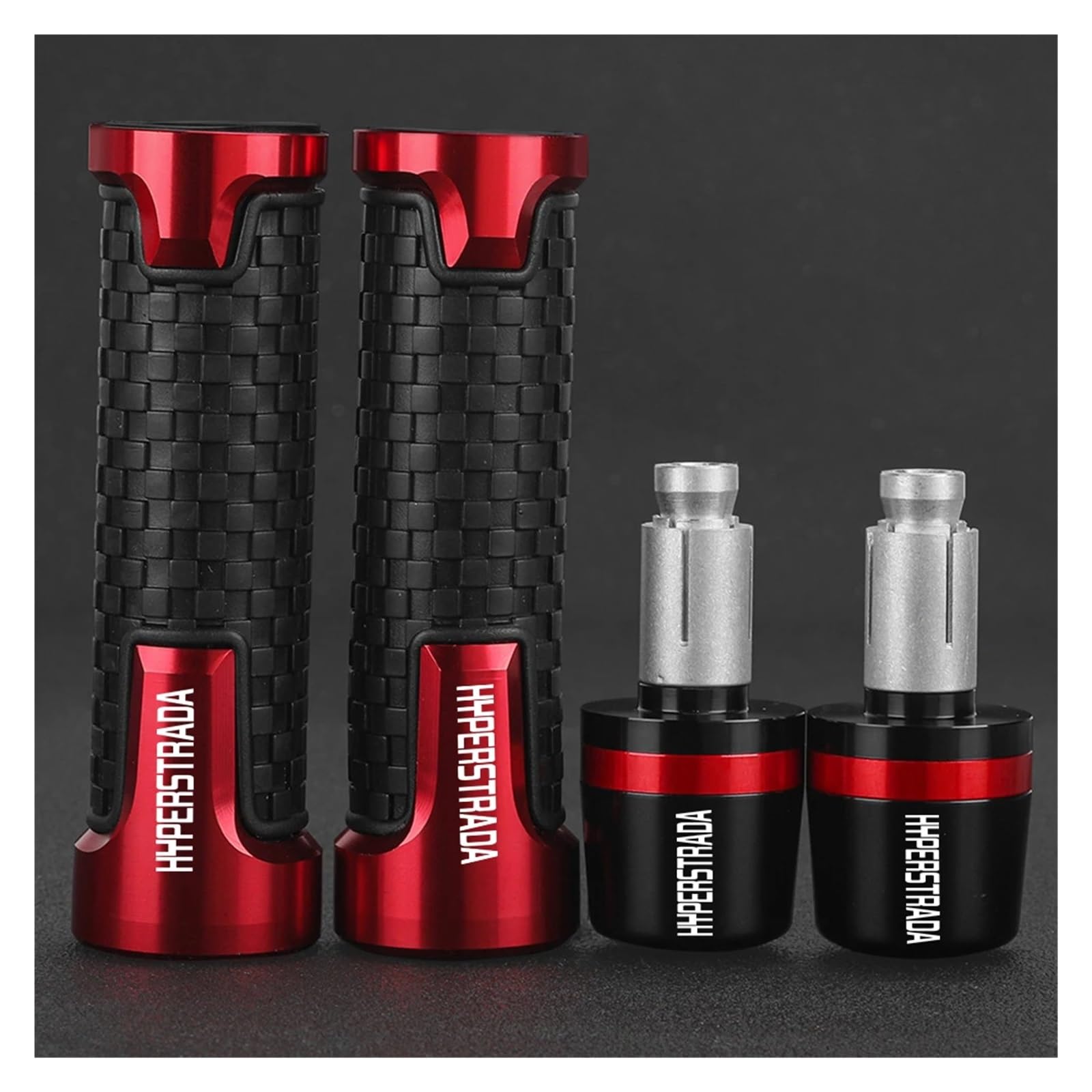 Motociclo Manubri Per Hyperstrada 821 2013 2014 2015 HYPERSTRADA821 Moto 7/8 "22mm Manopole Manubrio Impugnatura Estremità Spina Cursore Caps