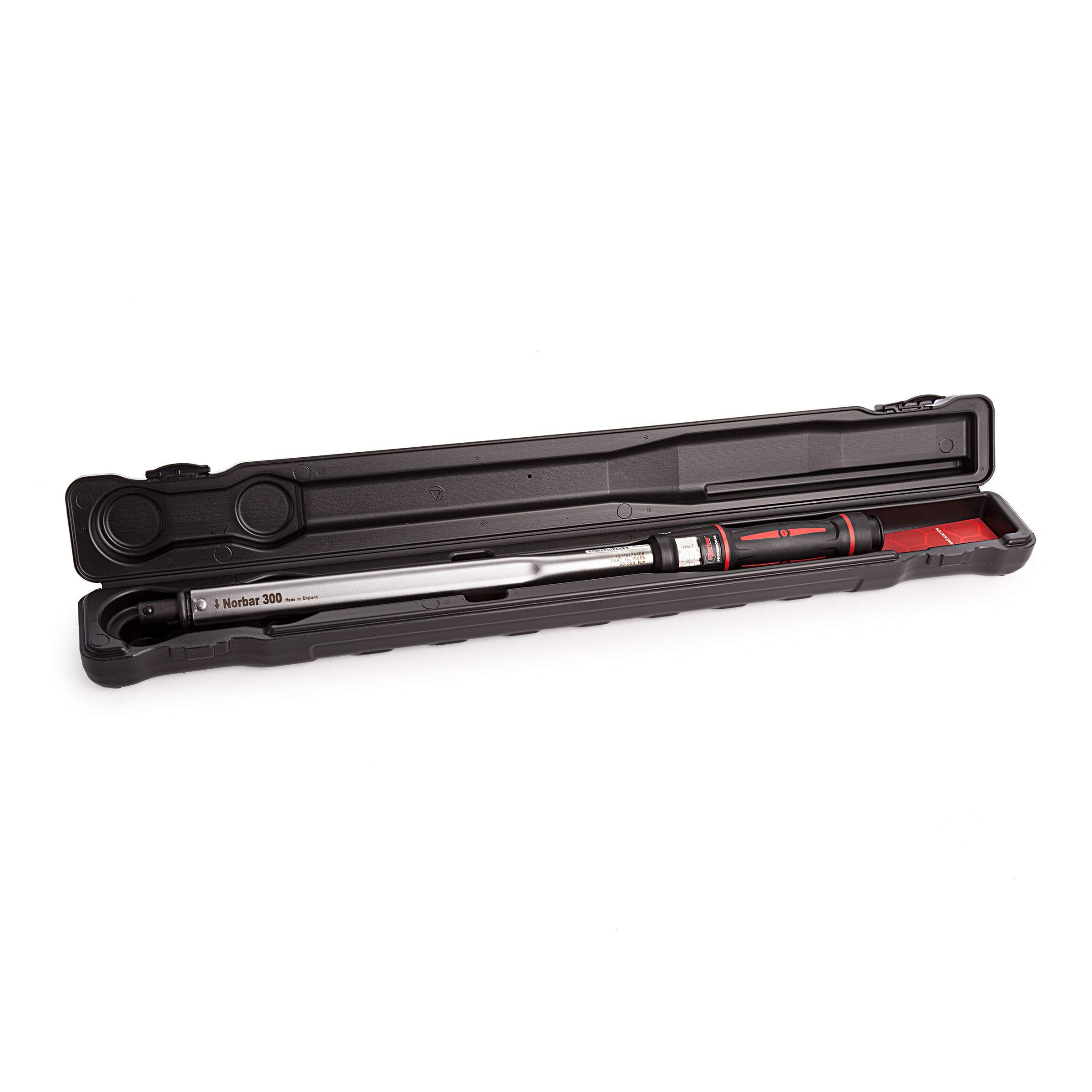 Norbar Pro 300 Adjustable Dual Scale Torque Handle 16mm Spigot 60-300Nm