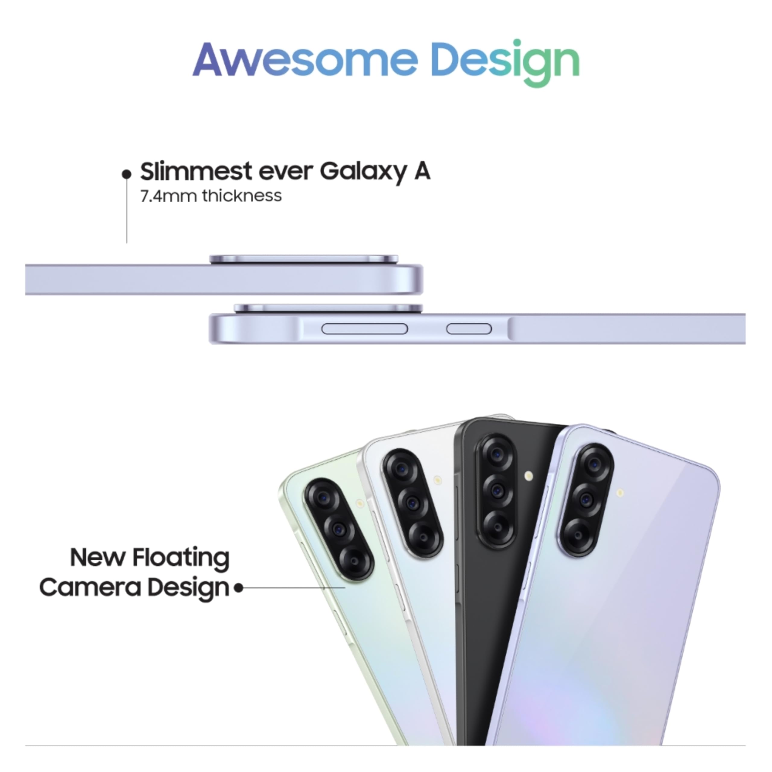 Samsung A366B/DS Galaxy A36 5G, Dual, 8/256GB, Awesome Lavender