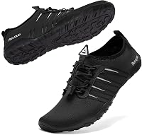 Racqua Quick Dry Barefoot Water Shoes for Men Women - Beach Pool Swim Surf Diving Aqua Sports