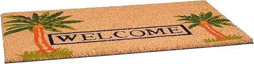 Miniatura 6 de Calloway Mills 120521729 Palm Welcome 17"x29" Coir with Vinyl Backmat