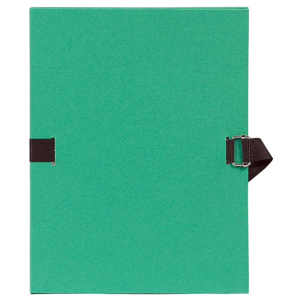Exacompta 720E - Pack de 10 carpetas con goma con lomo extensible, multicolor