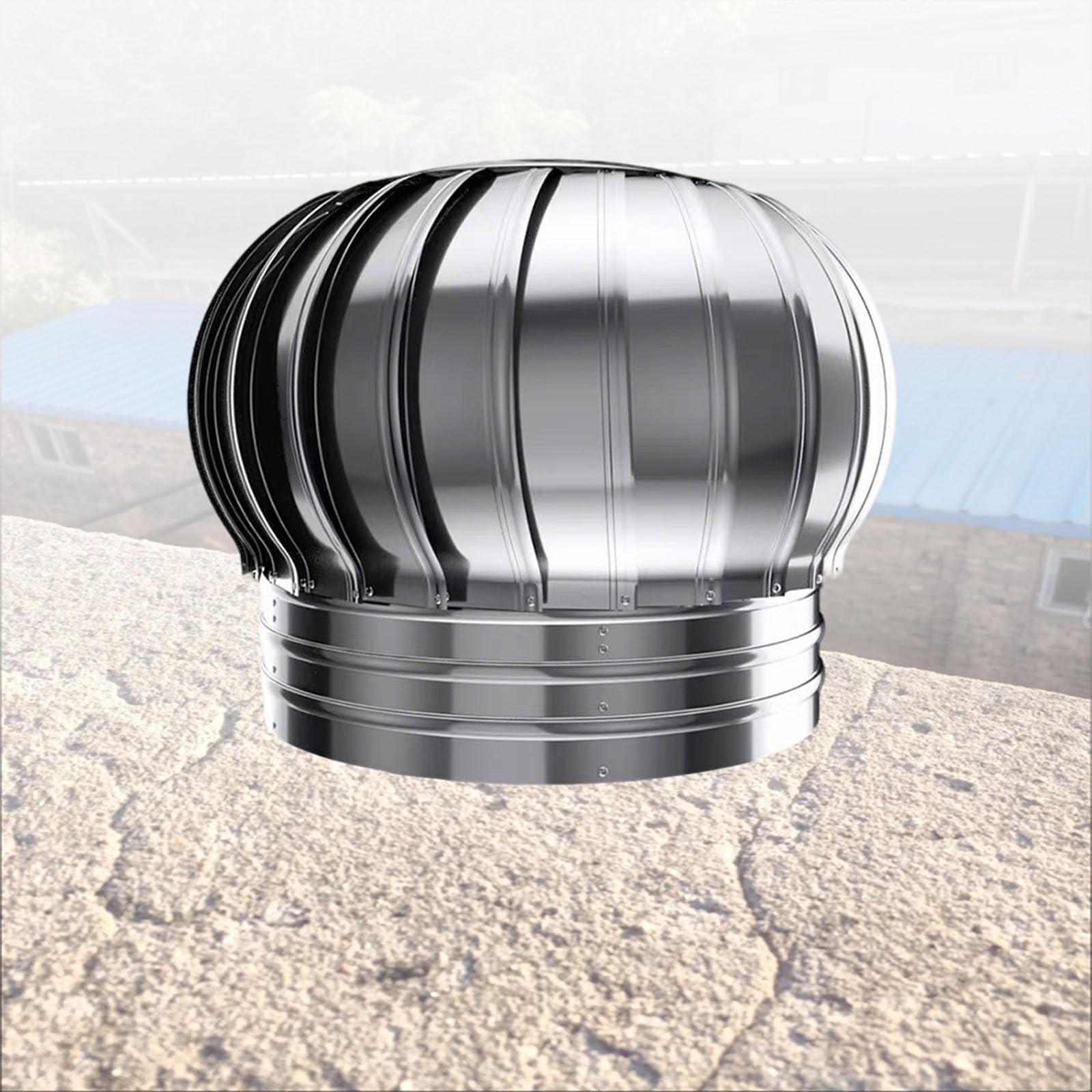 MYXJGNAIY 304 Stainless Steel Chimney Cap for Vent, Fireplace Exhaust Chimney Cover, Chimney Flue Cowl, Rain Chimney Caps for Protection from Birds Debris, Easy Installation(7.9in)