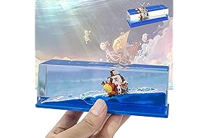 One-Piece Unsinkable Cruise Ship in a Bottle Decoration