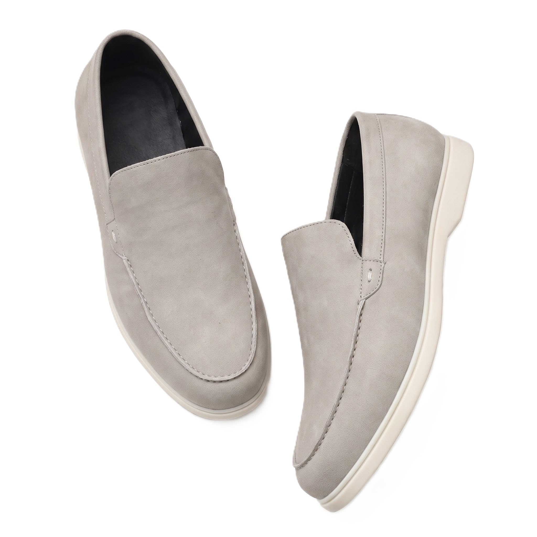yuvrato baxi Men's Smart Casual Loafers | Everyday Stylig Slip On Dress Shoes with Faux Leather Material and Lightweight PVC Sole.-picture-48