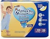 MamyPoko Fralda-Calça Dia&Noite Xg 26 Unidades