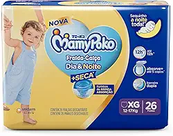 MamyPoko Fralda-Calça Dia&Noite Xg 26 Unidades