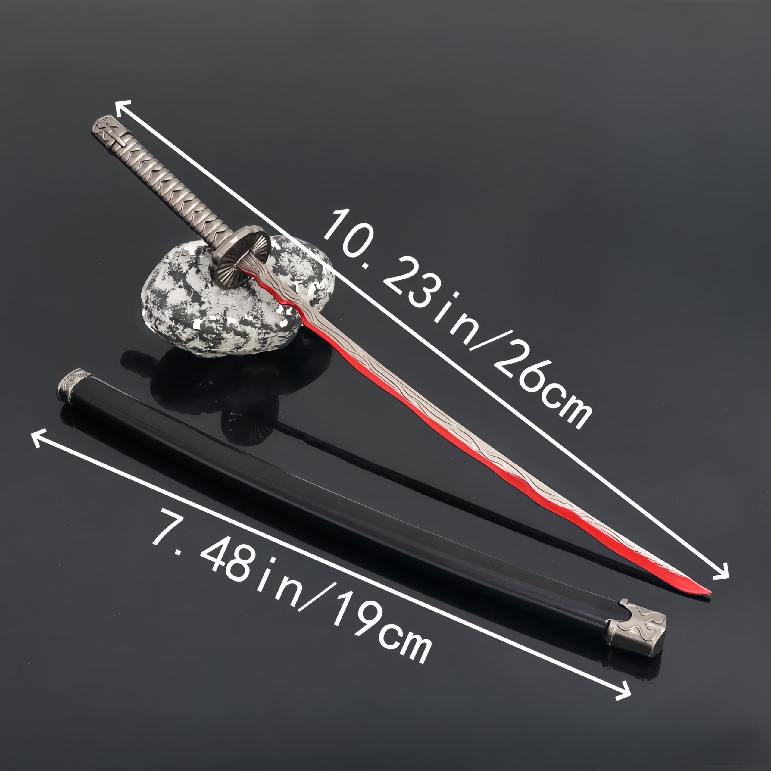 Espada de Ríos de Sangre para Elden Ring Sword Game Prop Coleccionable