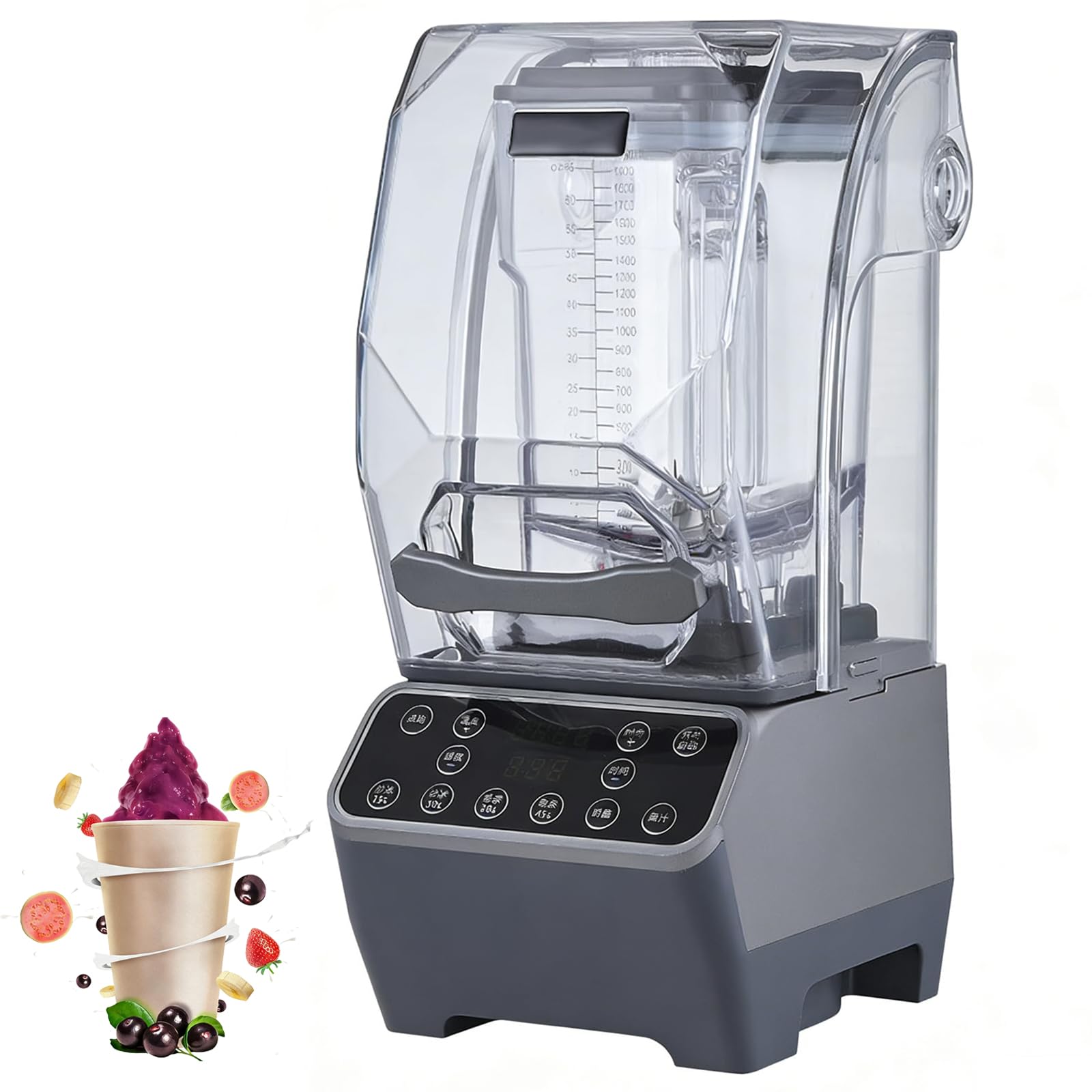 Couteau à 6 feuilles pour mélangeur à smoothie 3 en 1 et extrait de thé