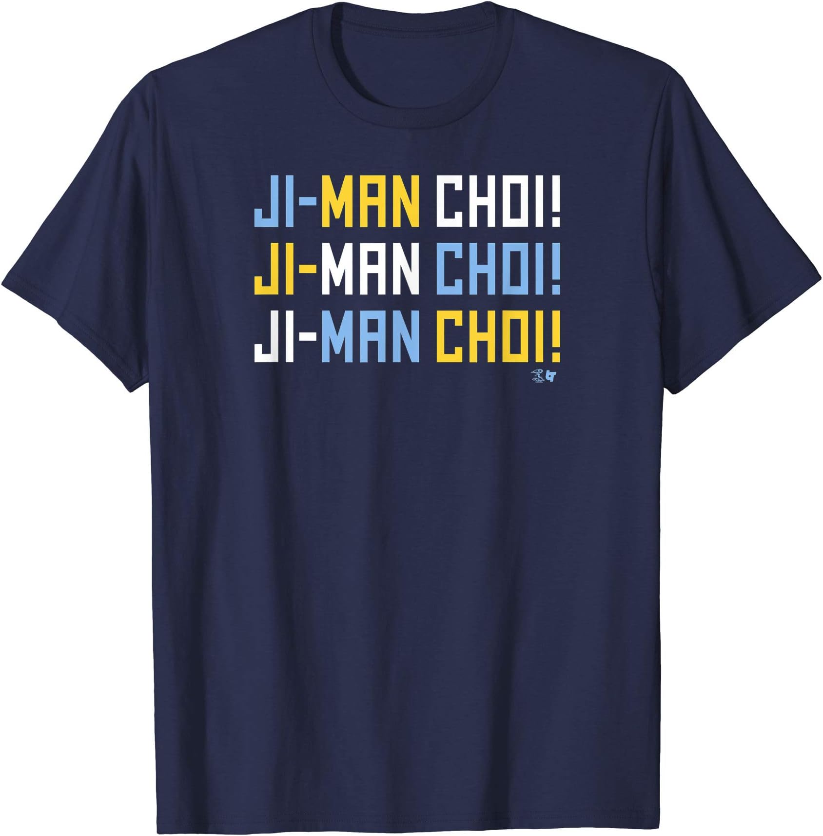 BreakingTJi-Man Choi - Ji-Man Choi Chant - Tampa Bay Baseball T-Shirt