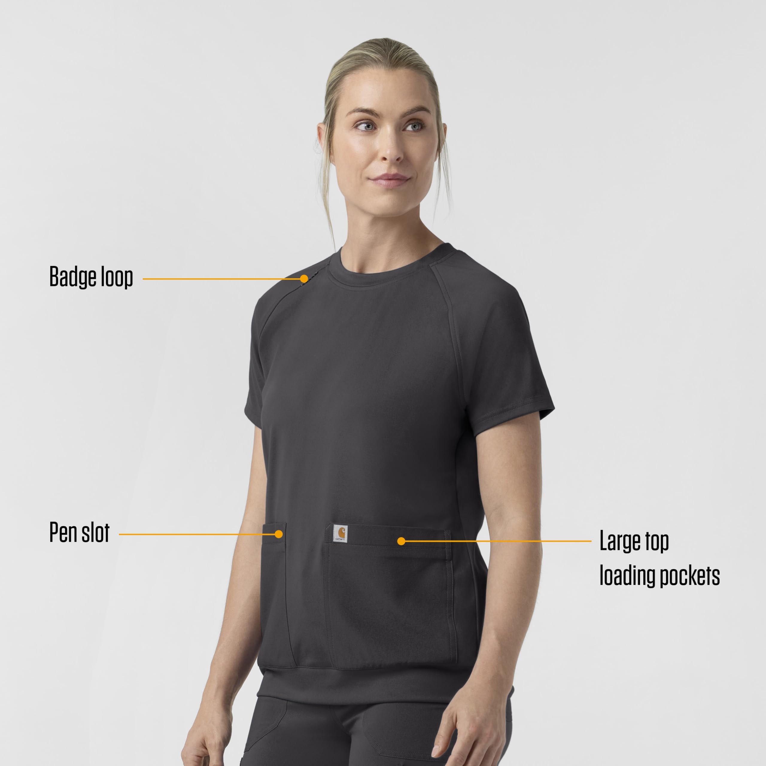 Carhartt Womens Scrub Top - 5