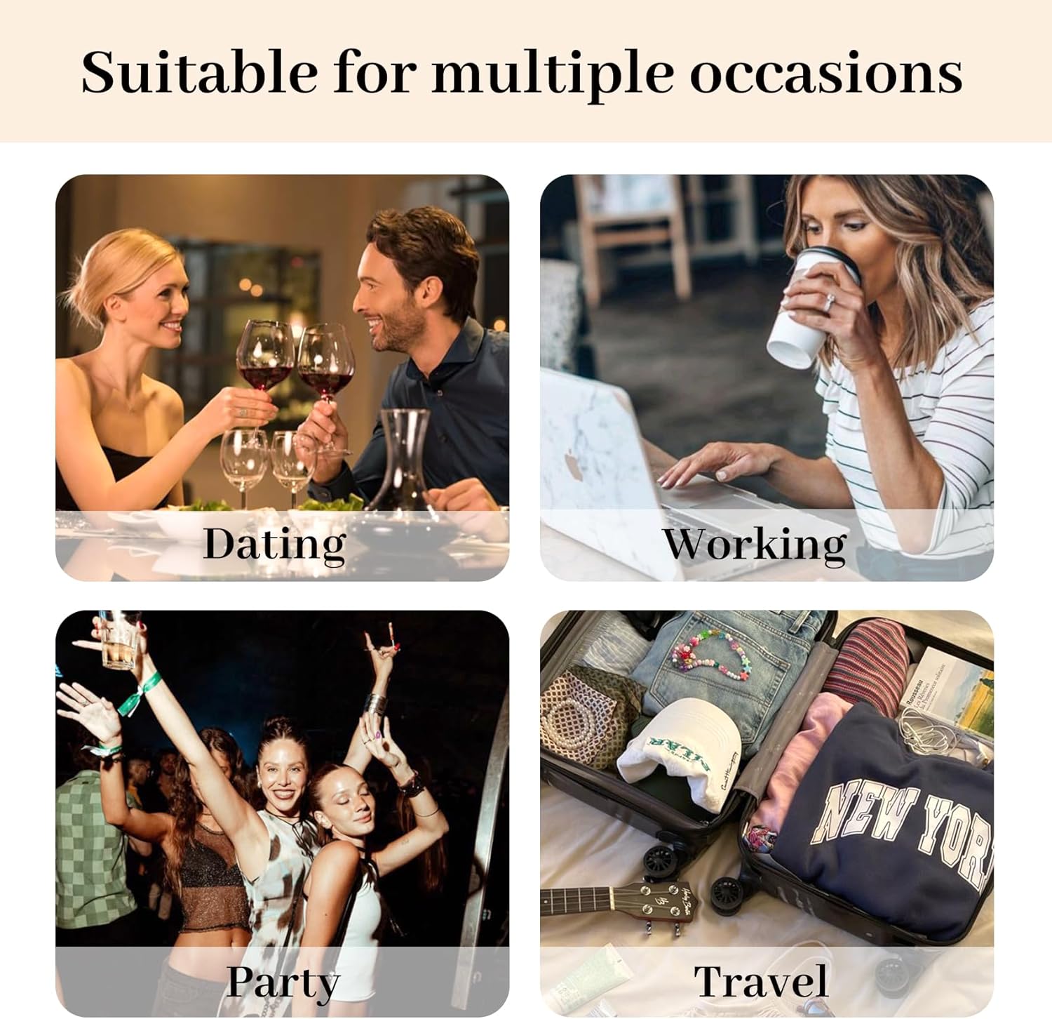 KUMIKUMI Silver Hoop Earrings for Women,Oval Hypoallergenic Sterling Silver Hoop Earrings Lightwieght Large Hoops Earring for Women Gifts - Image 4