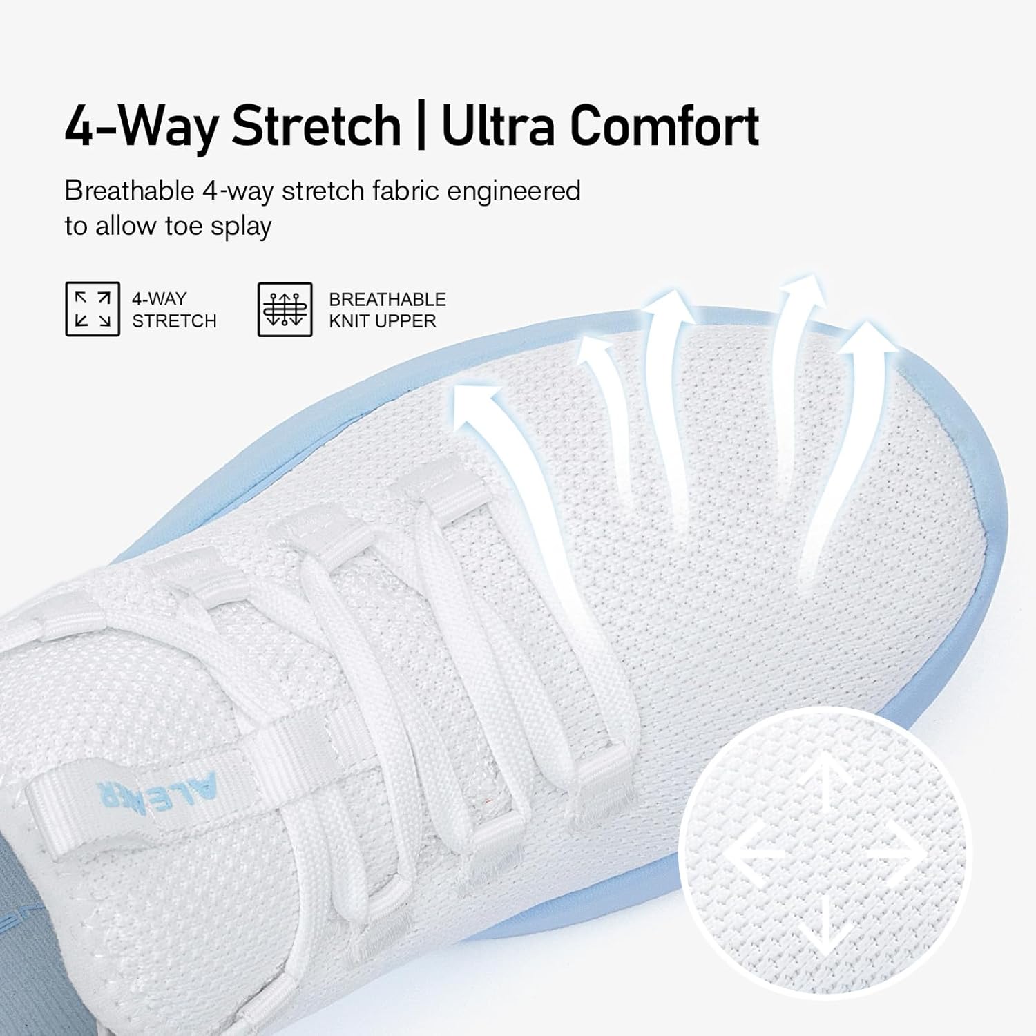 ALEADER Women's Energycloud Lightweight Slip On Walking Running Shoes - Image 3