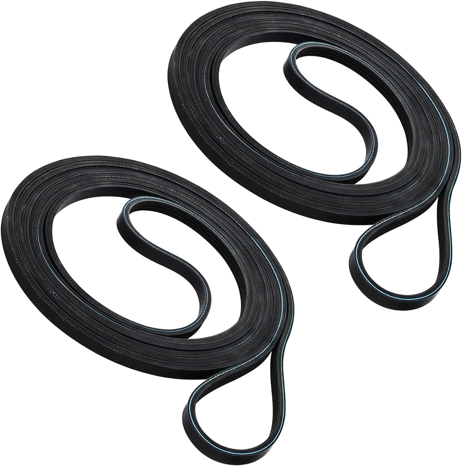 2 Packs 5ph2337 6602-001655 Dryer Belt Compatible with Samsung, with Whirlpool, with Kenmore Dryers, Replace AP4373659, 6602-001314, PS4133825,LB1655 & 1935594