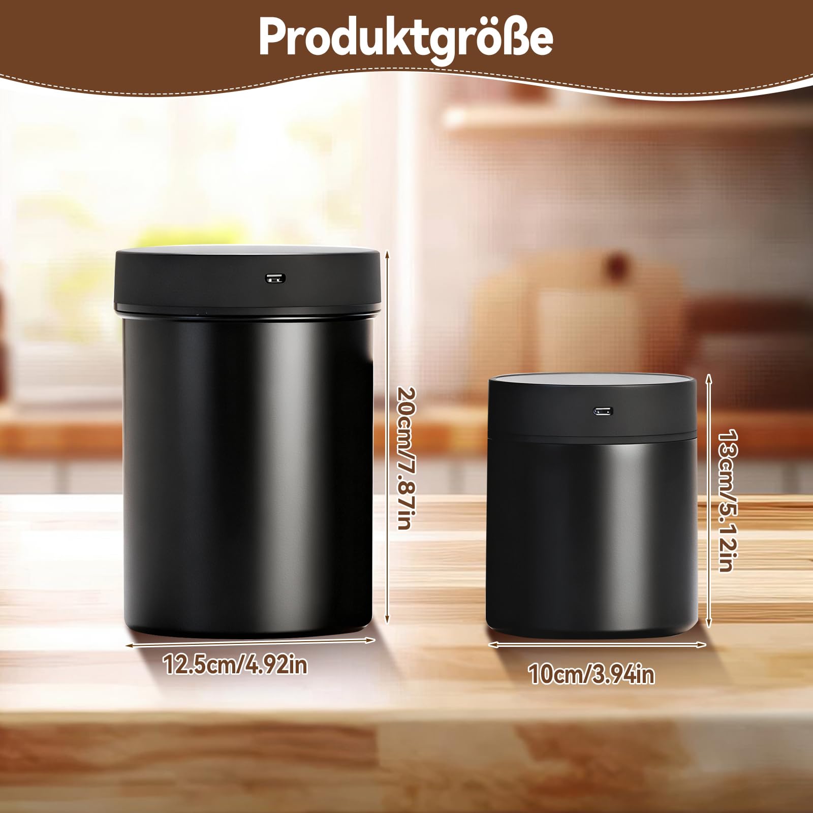 Smart Jar 1800ml 500ml Auto-Vakuum-Kaffeedose Ein-Klick Luftabsaugung Edelstahl für Kräuter, Pilze, Kaffee, Gewürze, Blumen, Luftdichte Aufbewahrung