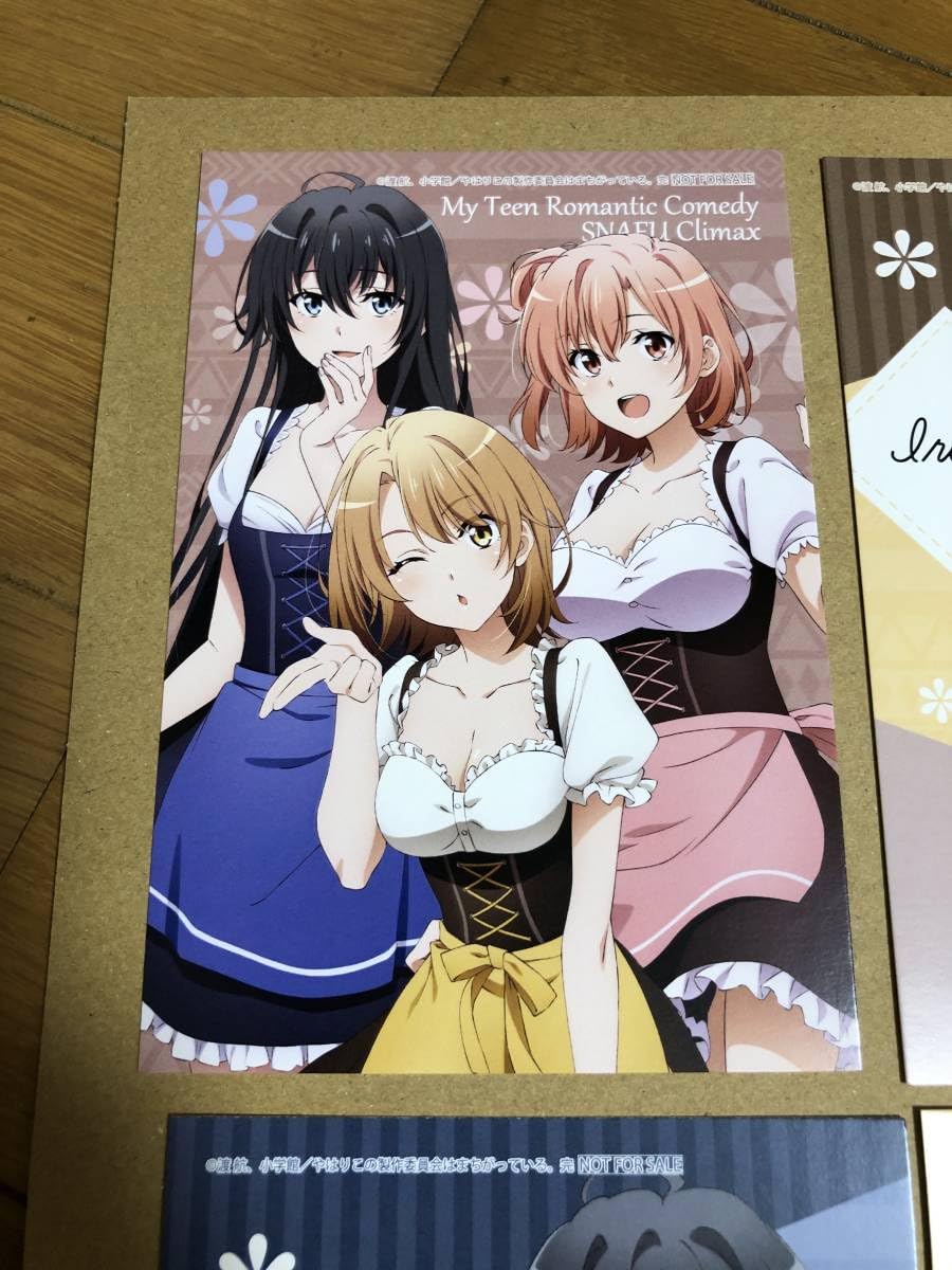 Amazon.co.jp: イラストカード ブロマイド やはり俺の青春