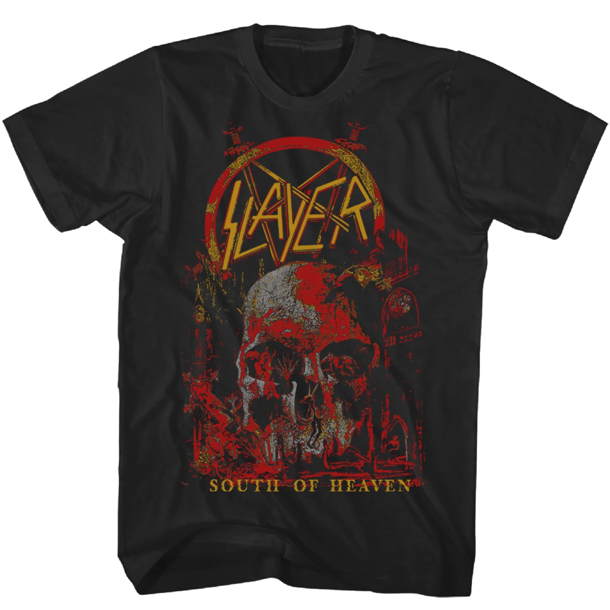 Slayer Men's South of Heaven T-Shirt Black Small | Officially