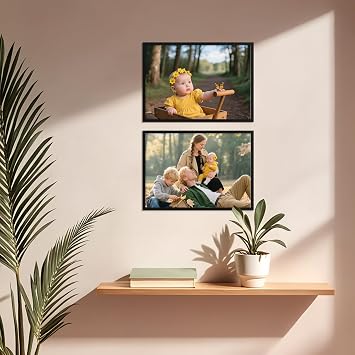 Giftgarden 12 Pack A3 Picture Frame, Black A3 Photo Frame