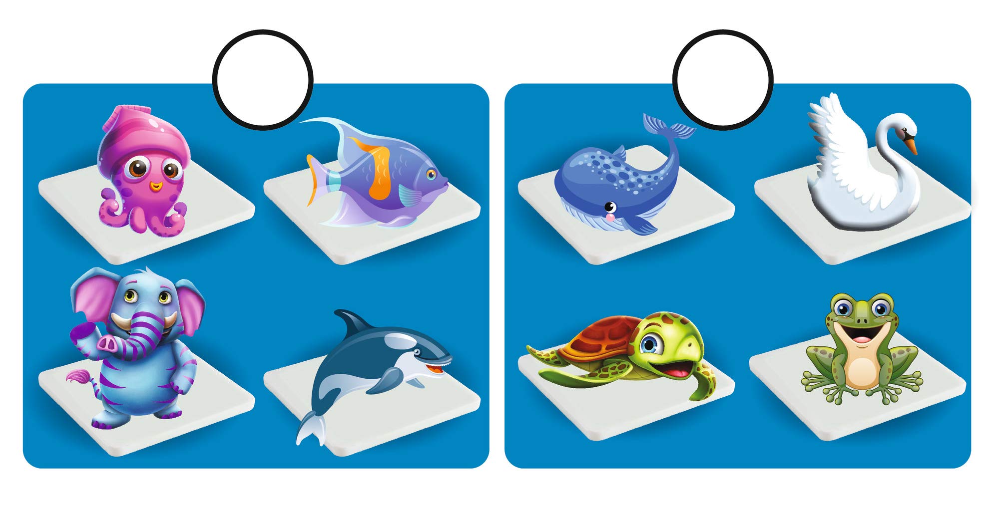 Simba Aqua Gelz 106322451 - Set Creativo con Figure morbide in 3D, Gel colorato immergere in Forme, a Partire da 8 Anni