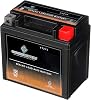 Rechargeable - Replacement YTZ7S High Performance Power Sports Battery - Chrome Battery