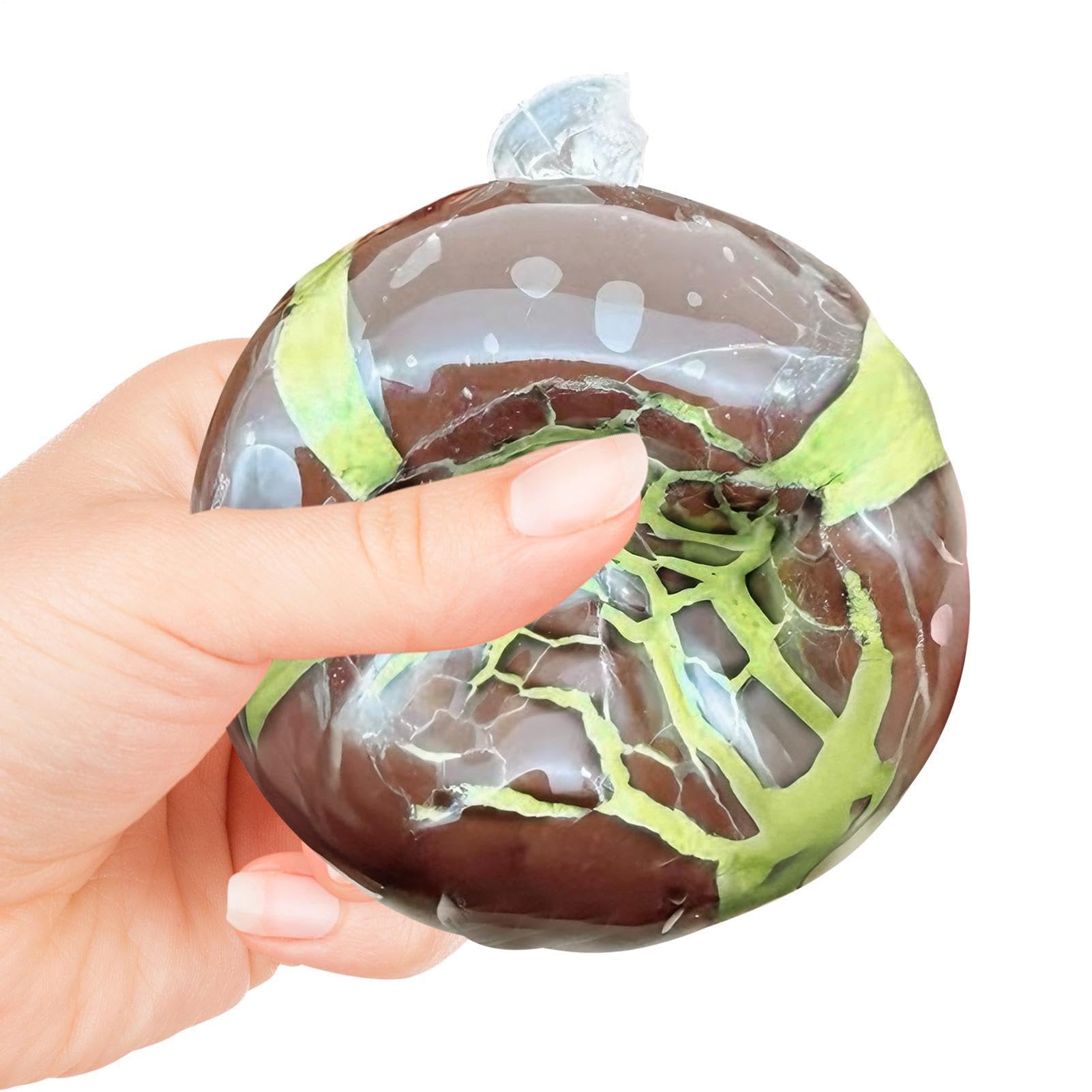 Squeeze , Rebound Wax Coating, 6x6cm, Chocolate Squishy Toy, Sensory Squeeze Toy, Crispy Texture Design - Image 5
