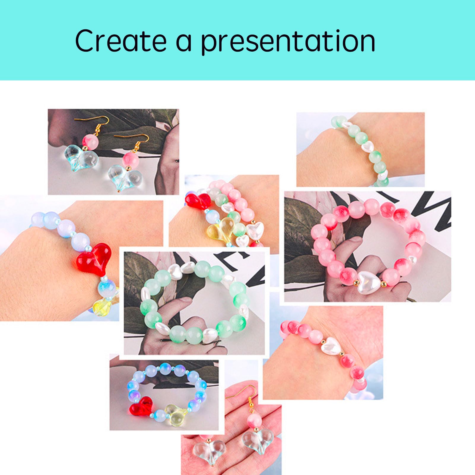Perline Bracciali BLAESIFF - 24 Colori Per Creazioni Gioielli - Foto 2