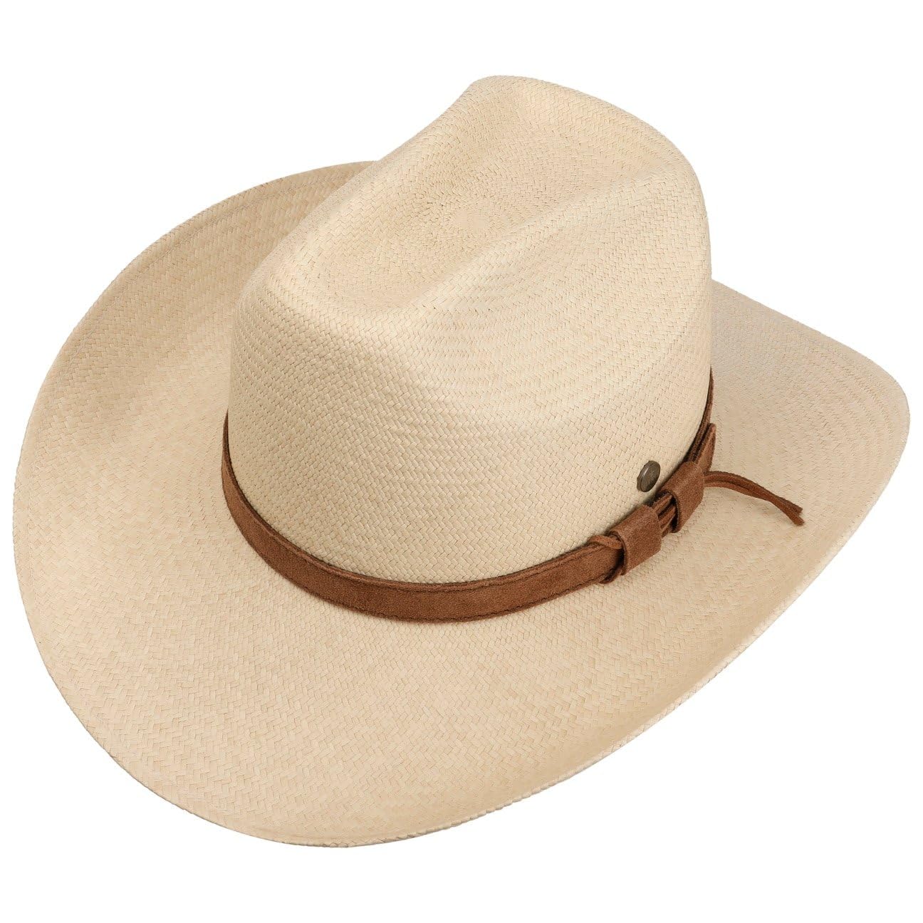 Lierys Cattleman Panama Hat Men Nature 7 1/8-7 1/4
