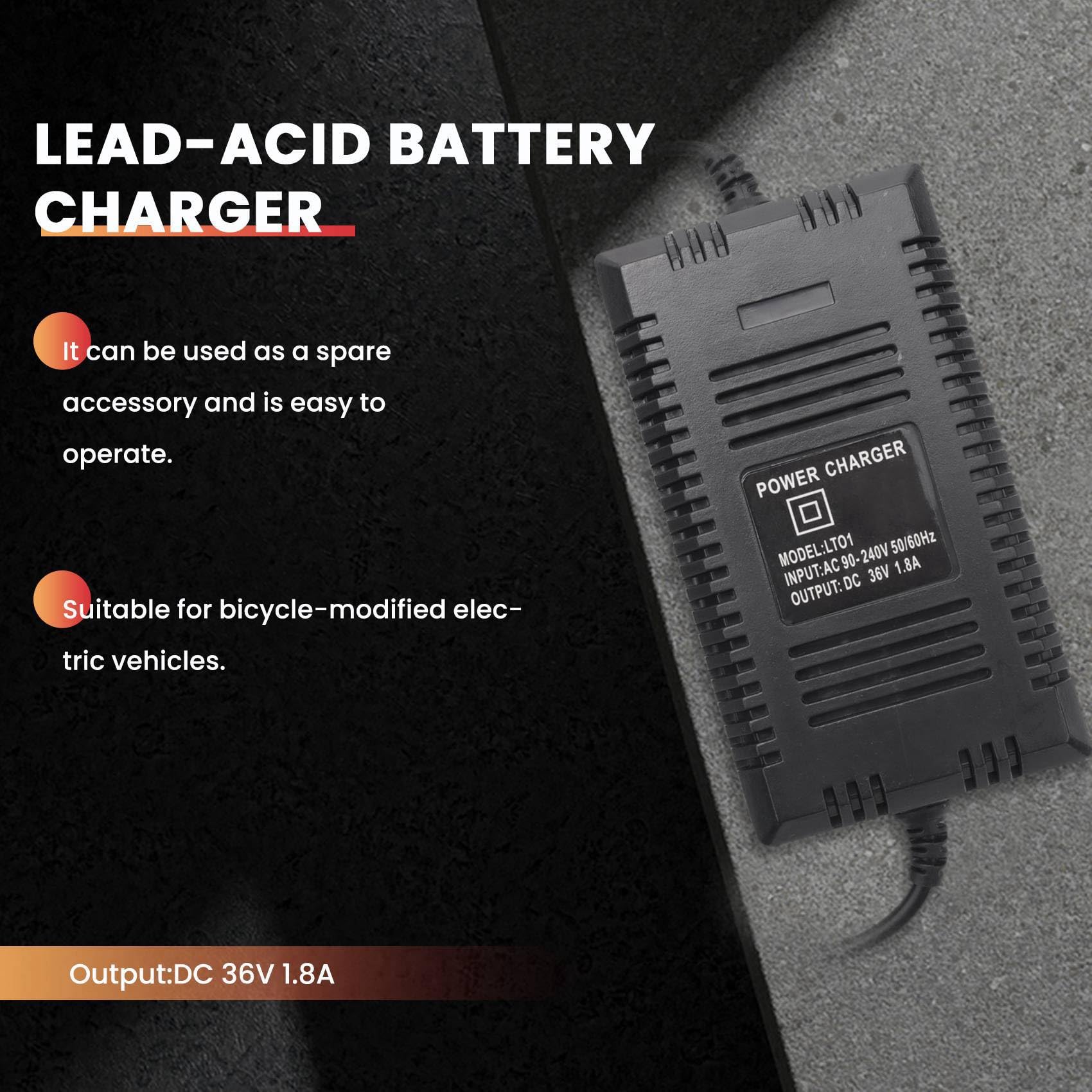 2X 36V 1.8A Chargeur de Batterie Au Plomb Chargeur de Fauteuil Roulant Chargeur de Chariot de Golf Vélo électrique Scooter Adaptateur Secteur Prise Européenne