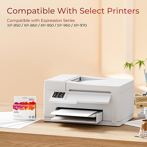 Miniatura 2 de ejet 277 Ink Cartridges Remanufactured for Epson 277XL Ink Cartridges T277XL to use with XP-960 XP-970 XP-850 XP-860 XP-950 Printer(2 Black, 1 Cyan,