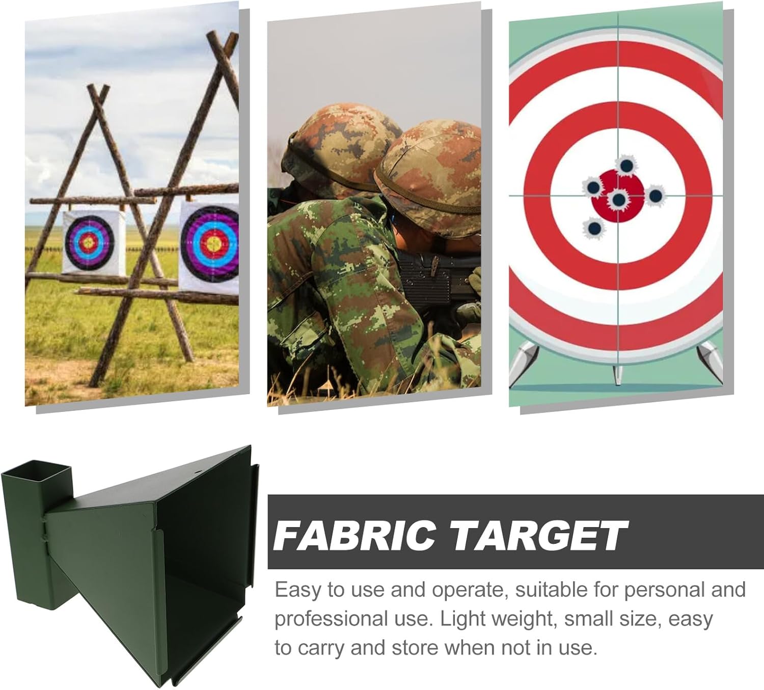Steel Target Frame with Replaceable Centers for Indoor Outdoor Shooting Practice Lightweight Green Training Platform for Versatile Target Positioning and Leisure Activities