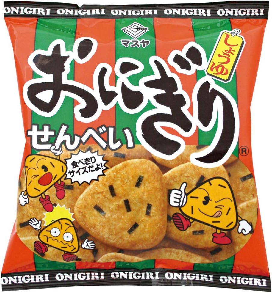 Masuya Japan onigiri rice crackers 62g x 20 bags