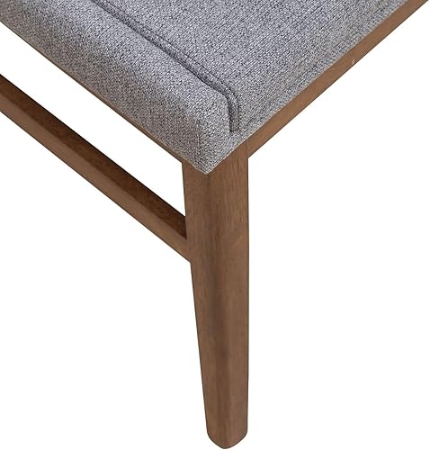 Miniatura 7 de Liberty Furniture Space Savers - Silla auxiliar tapizada para comedor (RTA), juego de 2, nogal satinado