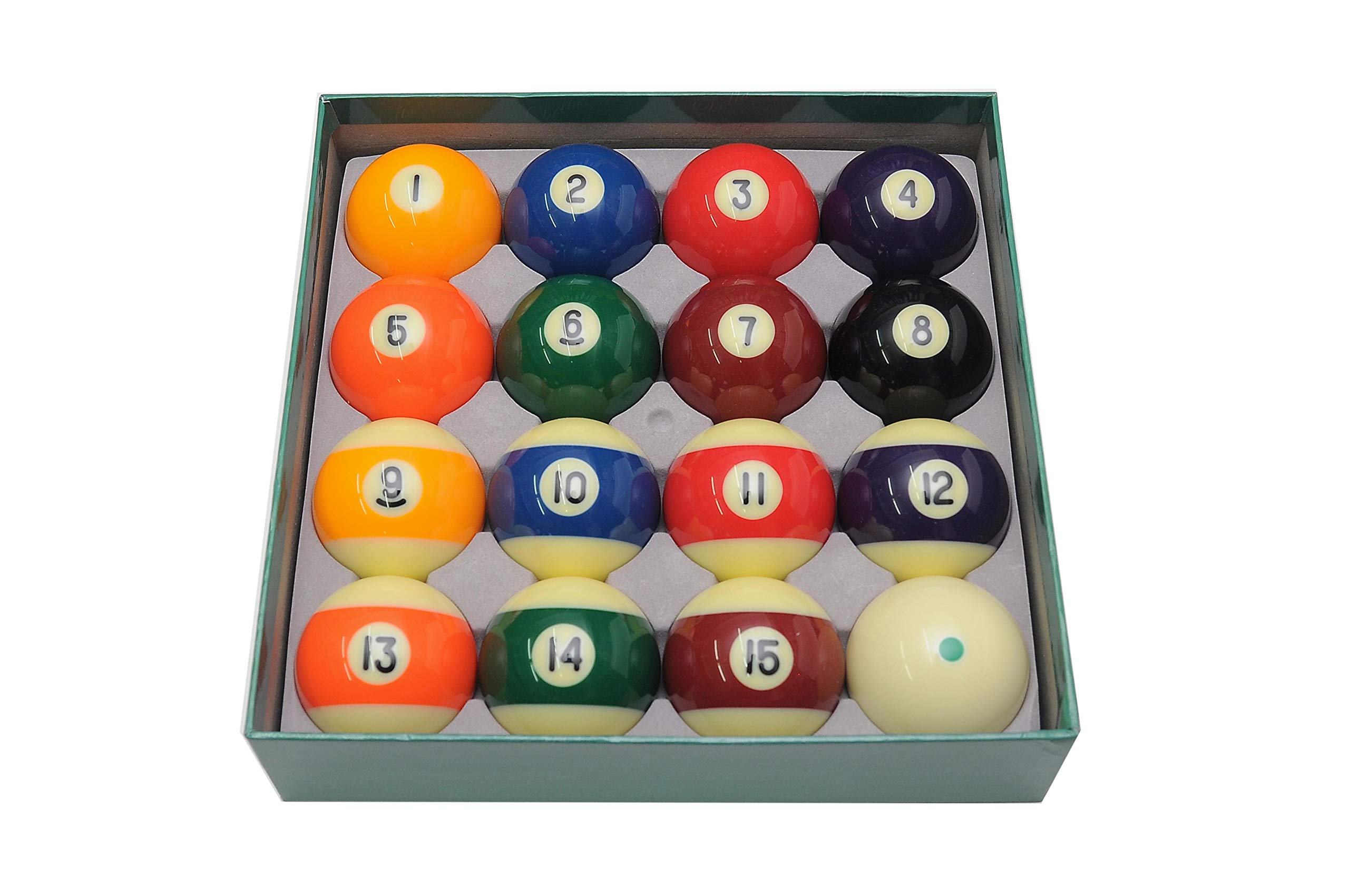 HAN'S DELTA Billardkugel-Set – Regulationsgröße 5,4 cm, 16 Stück