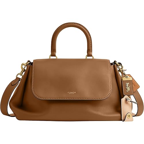 COACH womens Slouchy Rogue Top Handle Bag