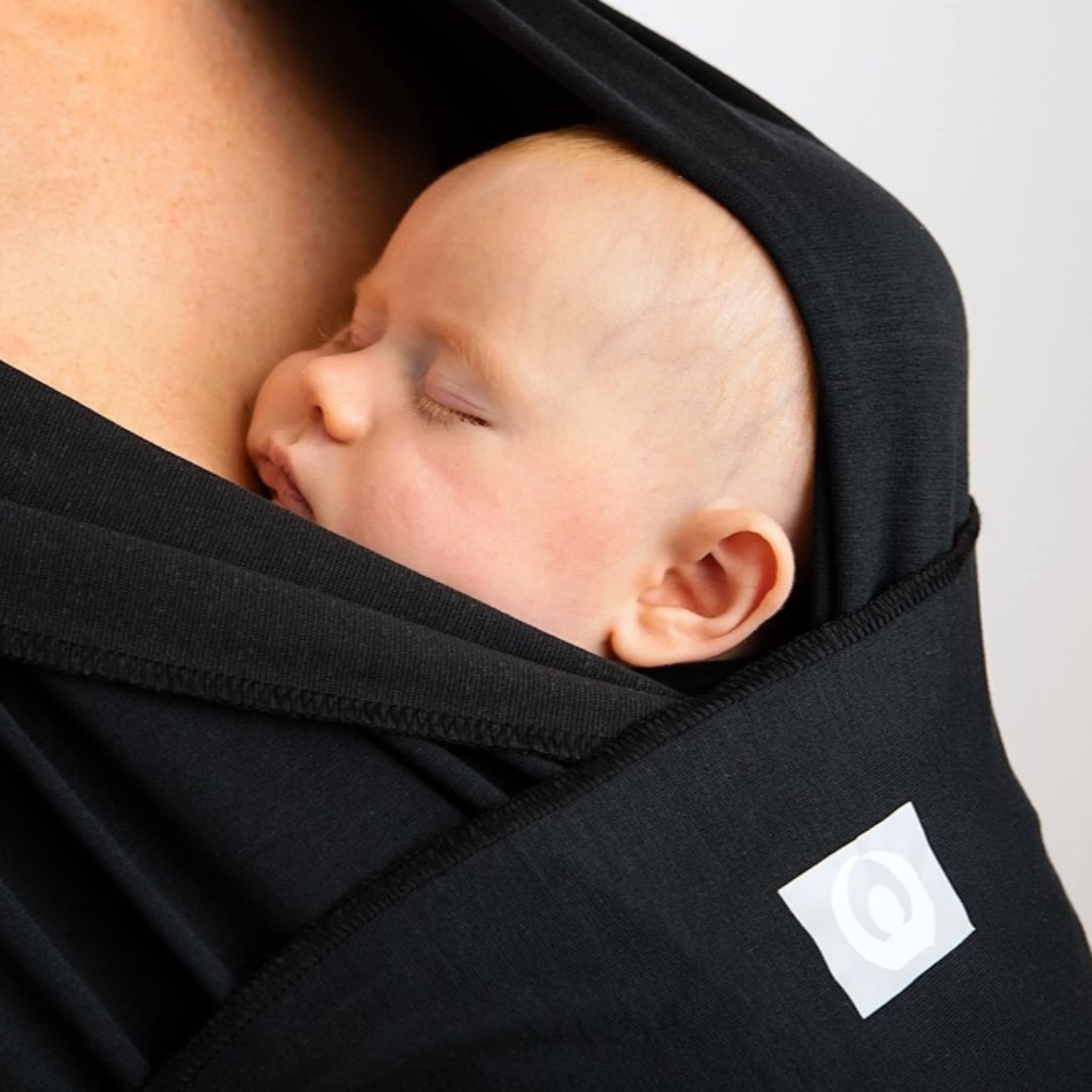 Envoltura elástica para bebé Pure Tencel™ Ébano